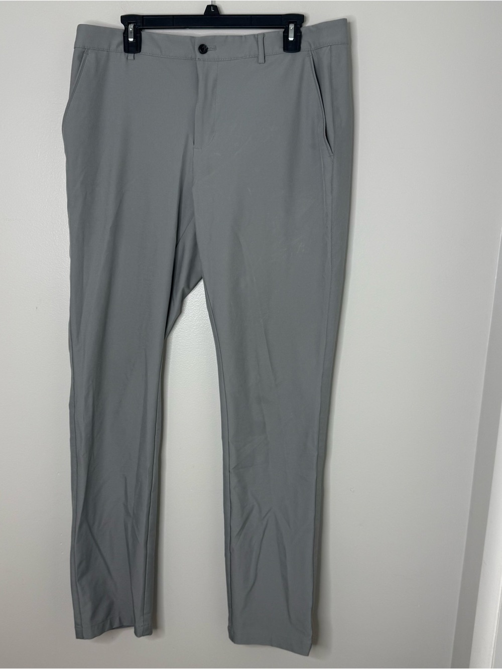 Greg Norman men’s athletic/dress pants Gray Slim Leg